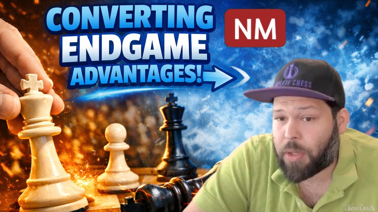 The Endgame Conversion Formula #learnchess #endgame