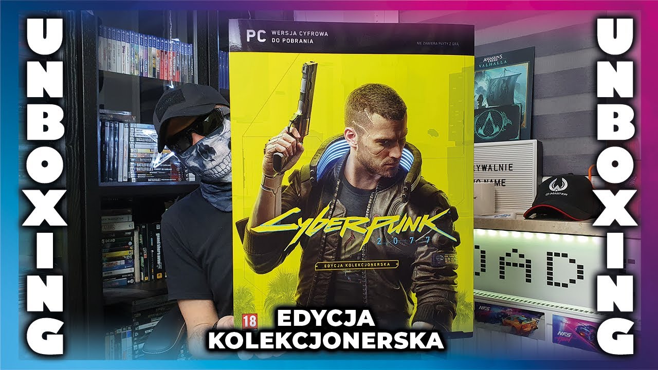Cyberpunk 2077 Edycja Kolekcjonerska/Collector's Edition - Unboxing PL | Rozpakowanie