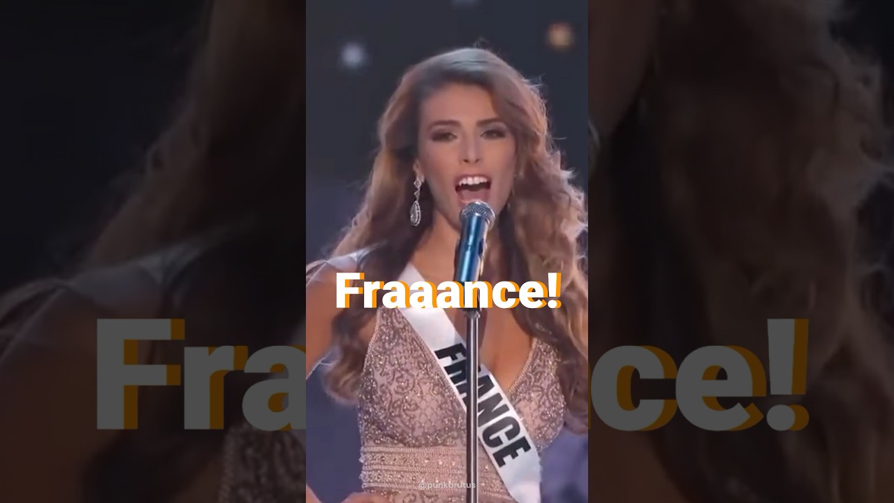 Miss Universe &bull; It's MISS FRANCE! &bull; Who is she?👸😁😁