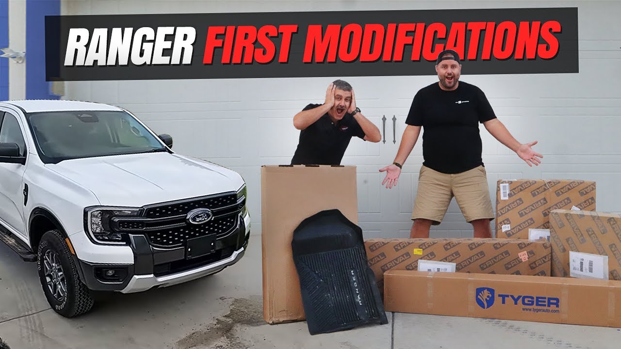 ПЕРВЫЕ МОДЫ — Мы делаем Ford Ranger FX4 2024 года нашим