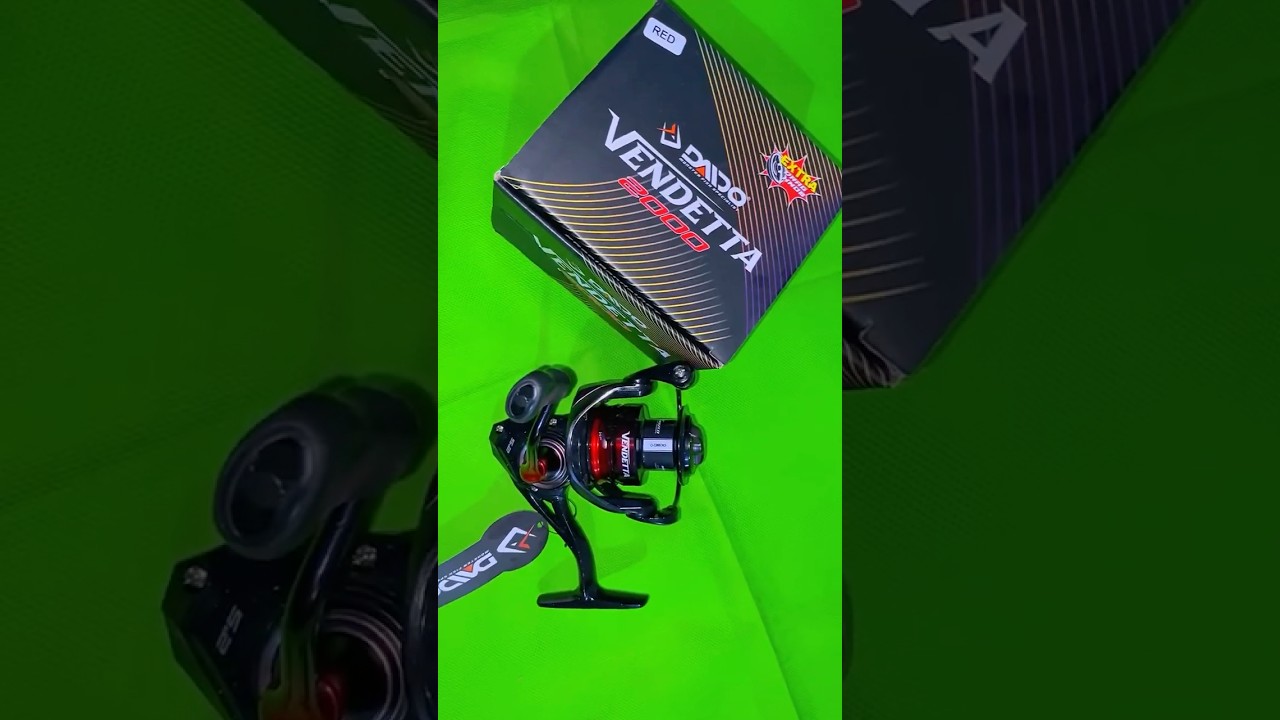 NEW REEL DAIDO VENDETTA POWER HANDLE 7.0 WATER RESISTENCE / WATERPROOF STRUCTURE #reelbandeldft