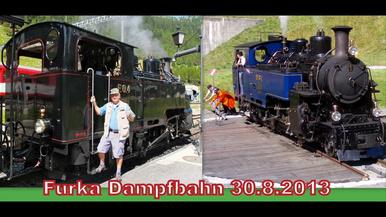 ZDENEK 2026 SWITZERLAND Furka Dampfbahn