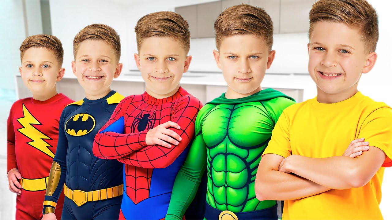 Escuela de Superhéroes y Más - Aventuras para Niños