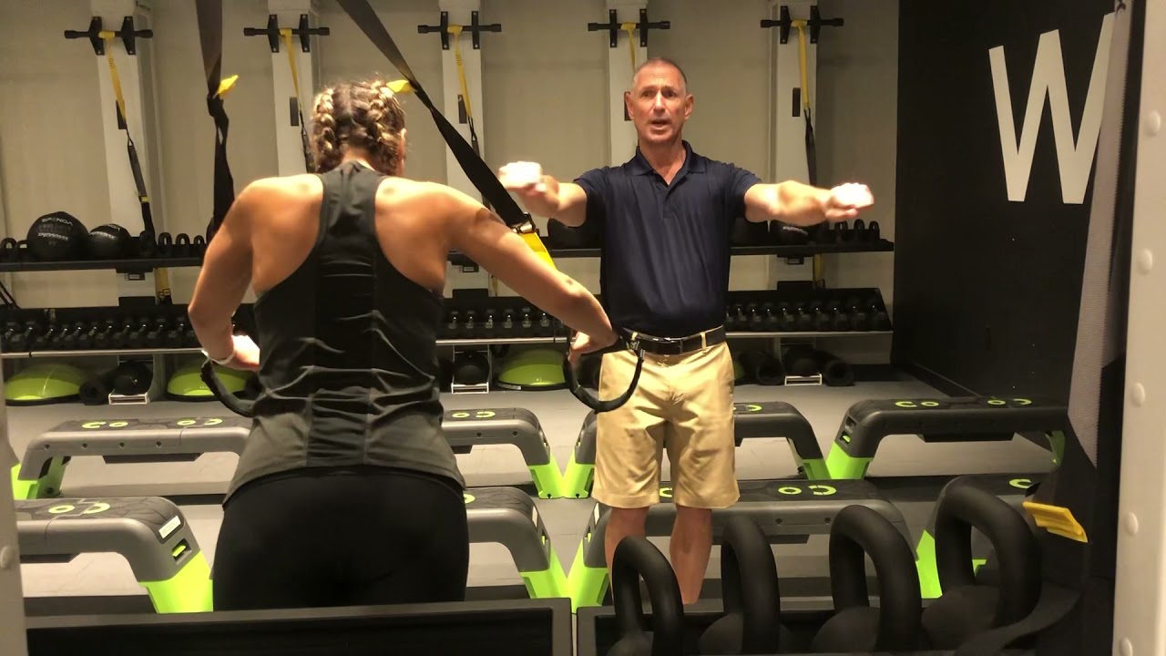 TRX Stability Exercise for the Shoulders & Scapular Muscles