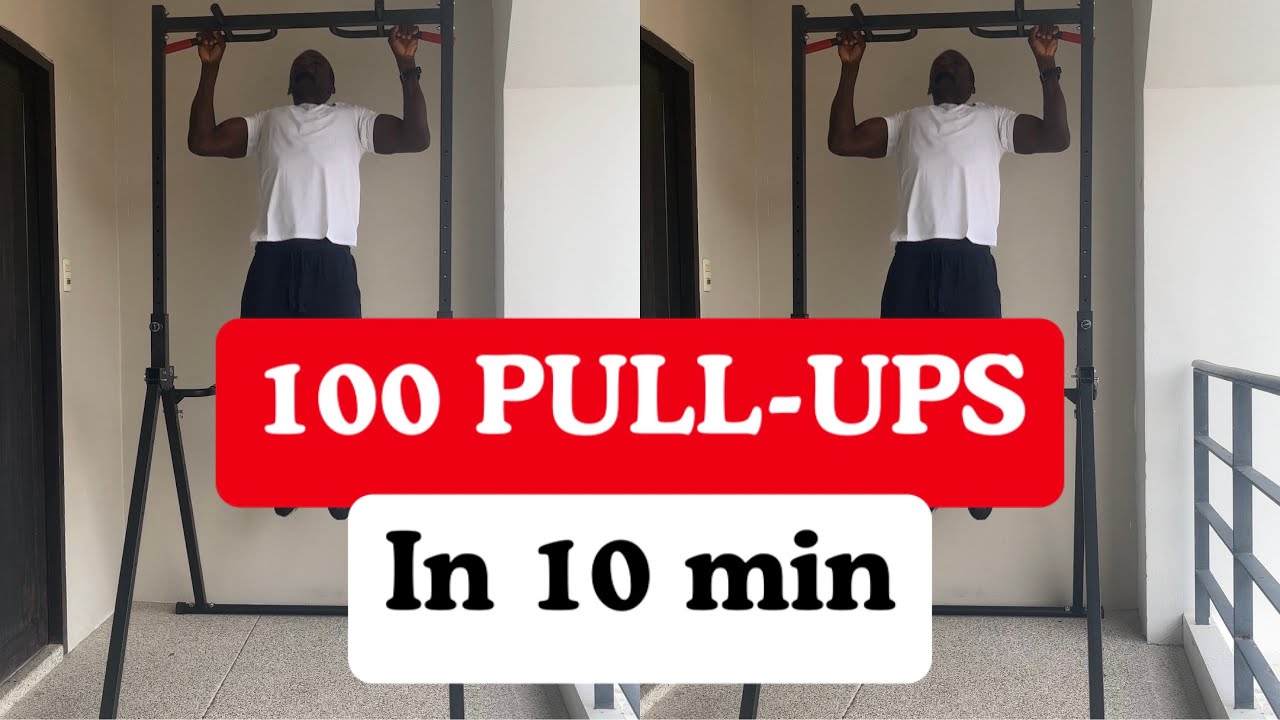 100 Pull-Ups in 10 Minutes | HOME WORKOUTS CHALLENGE.