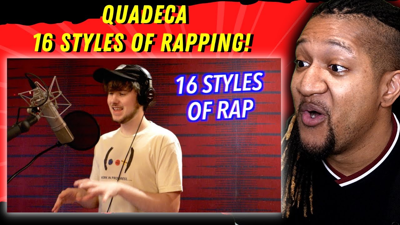 КТО ТАКАЯ QUADECA?! | Реакция на Quadeca — 16 стилей рэпа! (при участии J Cole, NBA Youngboy, Rem...
