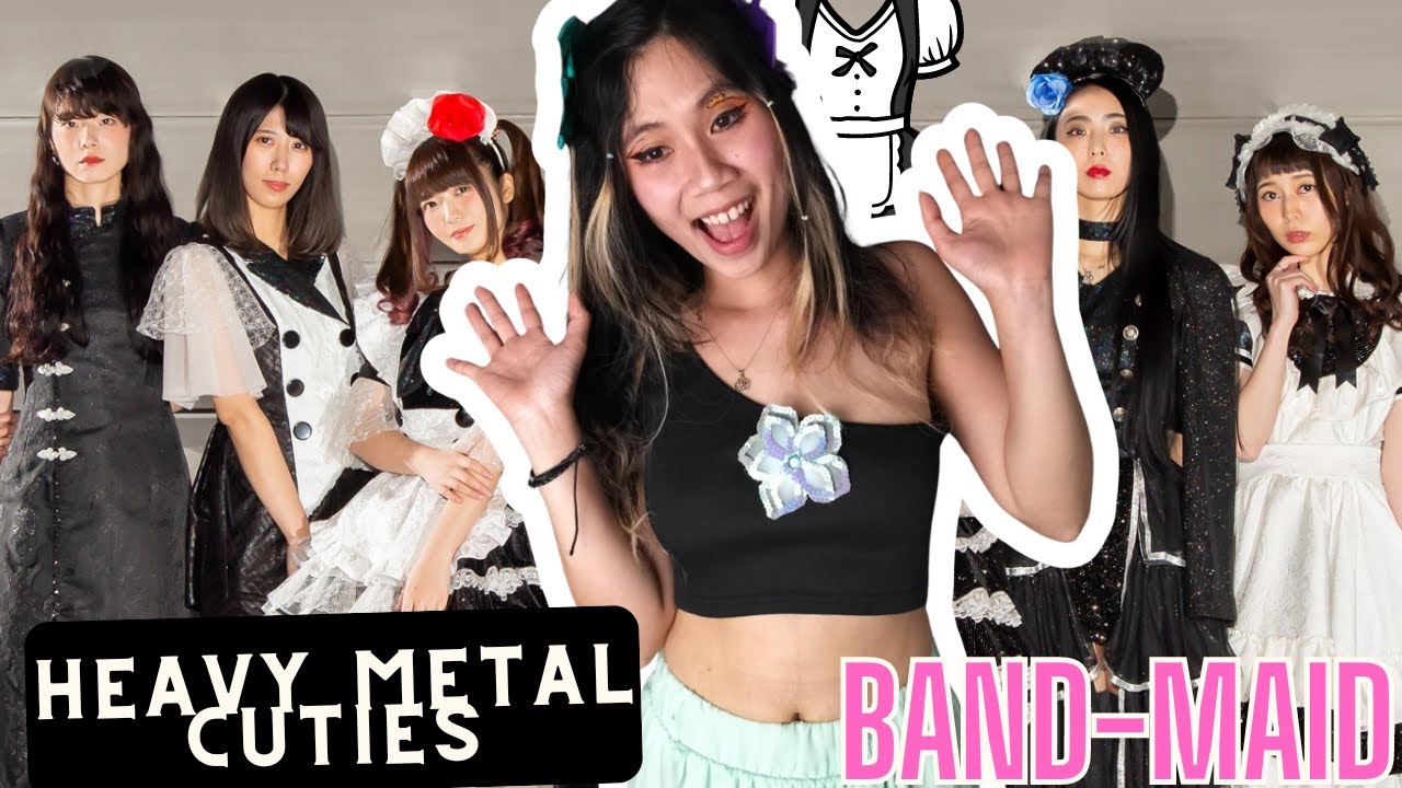 The maid outfits really do it for me! Bessy First time Reaction to BAND-MAID! Japanese Girl Metal