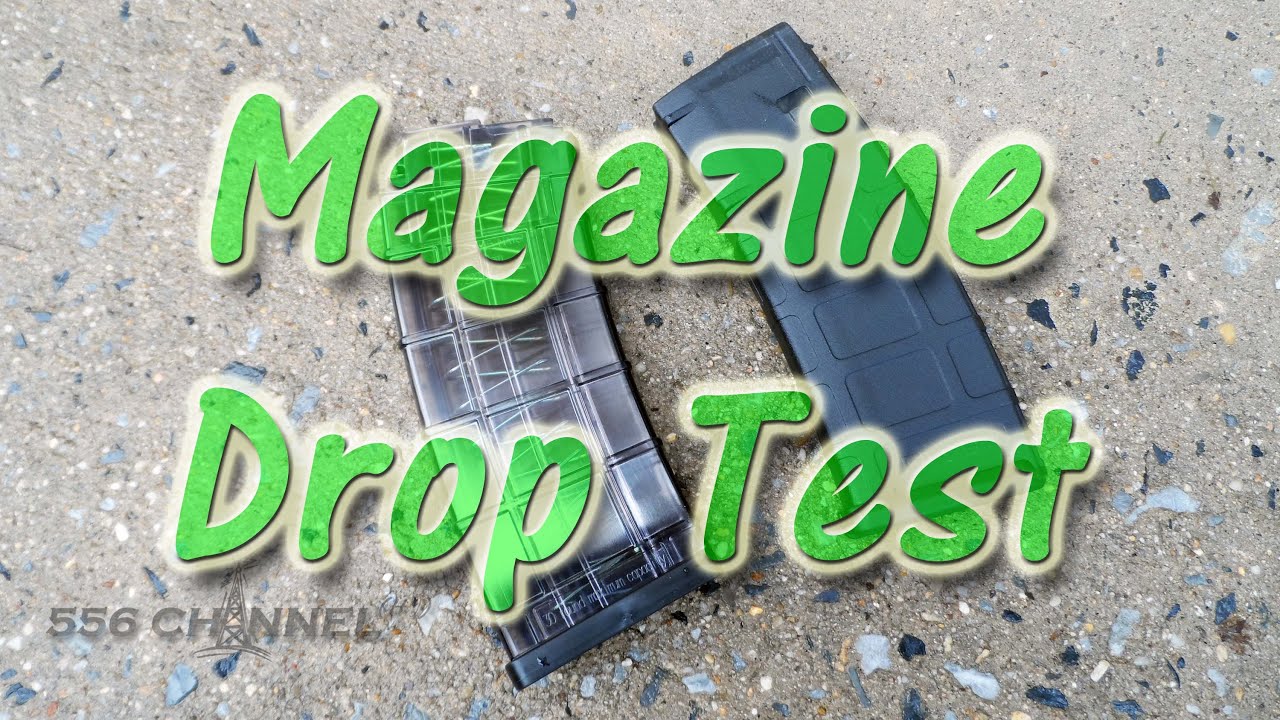 Magpul Pmag VS CSA VZ58 magazine (drop test)
