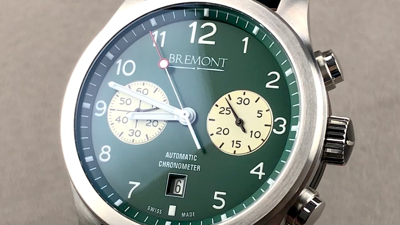 Bremont ALT1-C Chronograph Green Dial ALT1-C/GN Bremont Watch Review