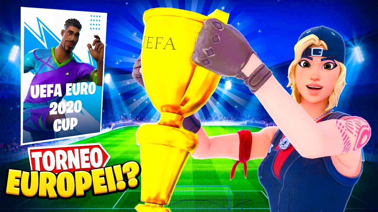 VITTORIA ASSURDA NEL TORNEO DELL'EUROPEO DI CALCIO! Fortnite ITA