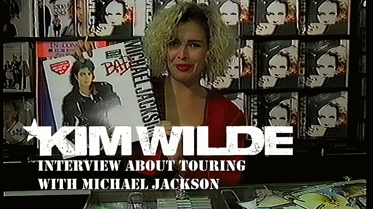 Kim Wilde - Interview about touring with Michael Jackson @ Network 7 [50 FPS] [03/07/1988]