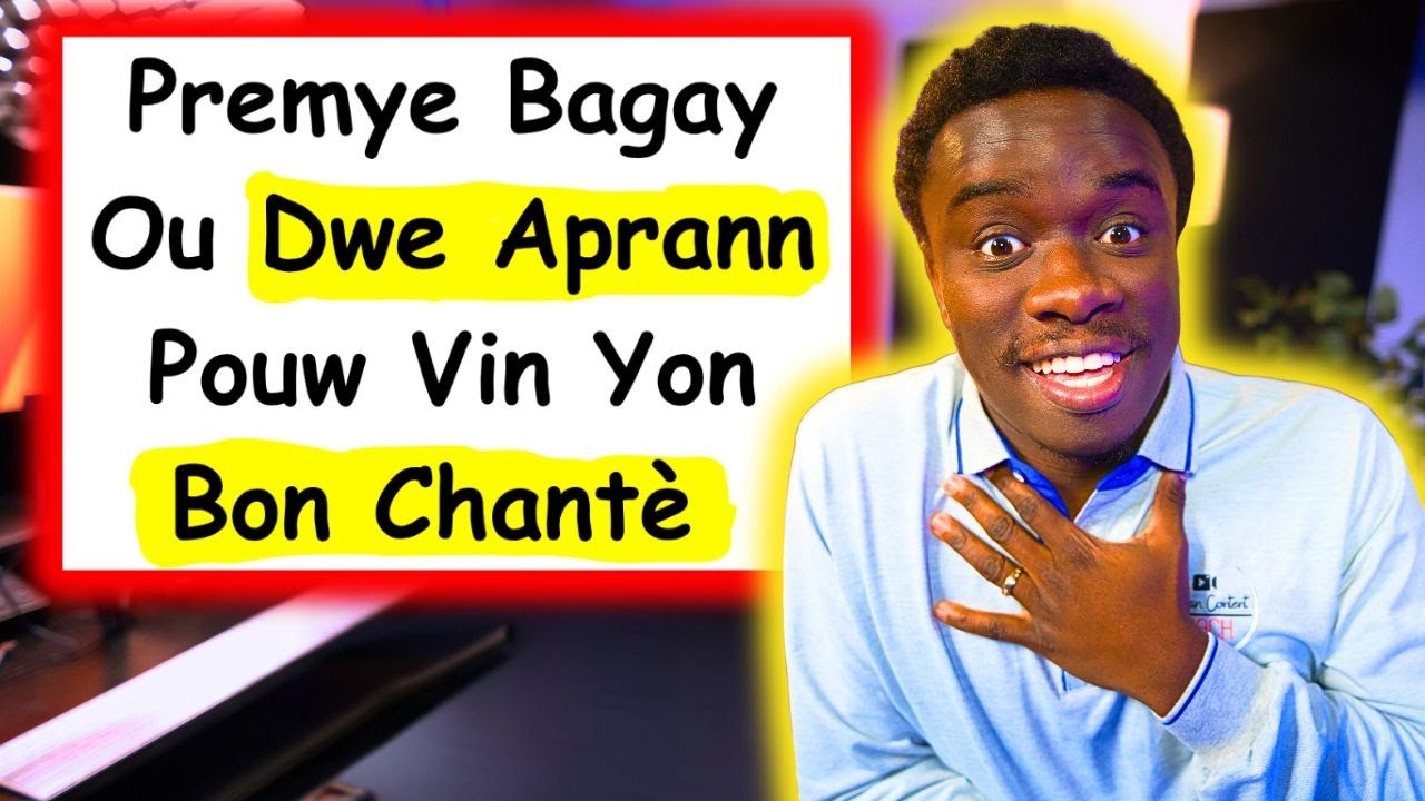 Pyès Remèd Paka Fèw Chante Byen San 1er Leson Sa
