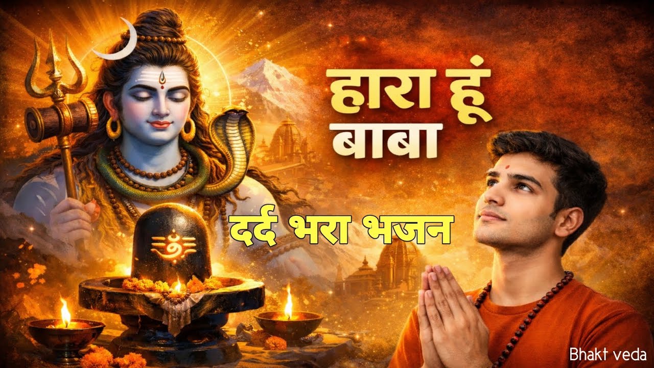 हारा हूं बाबा | दर्द भरा महादेव भजन | रोने पर मजबूर कर देगा |😭
