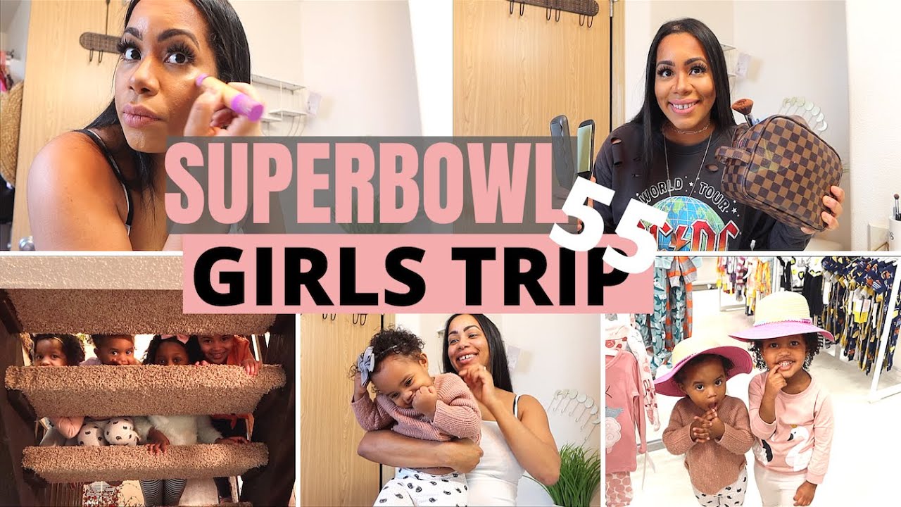 SUPERBOWL WEEKEND | DAY IN THE LIFE OF A MOM OF 3 KIDS | GIRLS TRIP | TARGET SHOP WITH ME | CRISSY M