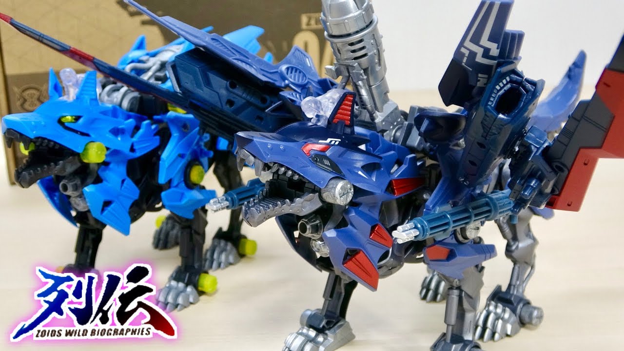 ゾイドワイルド 新シリーズ! ゾイドワイルド列伝 ビクター・スピーゲル専用  ハンターウルフ オオカミ種 ZWR04 組み立て紹介