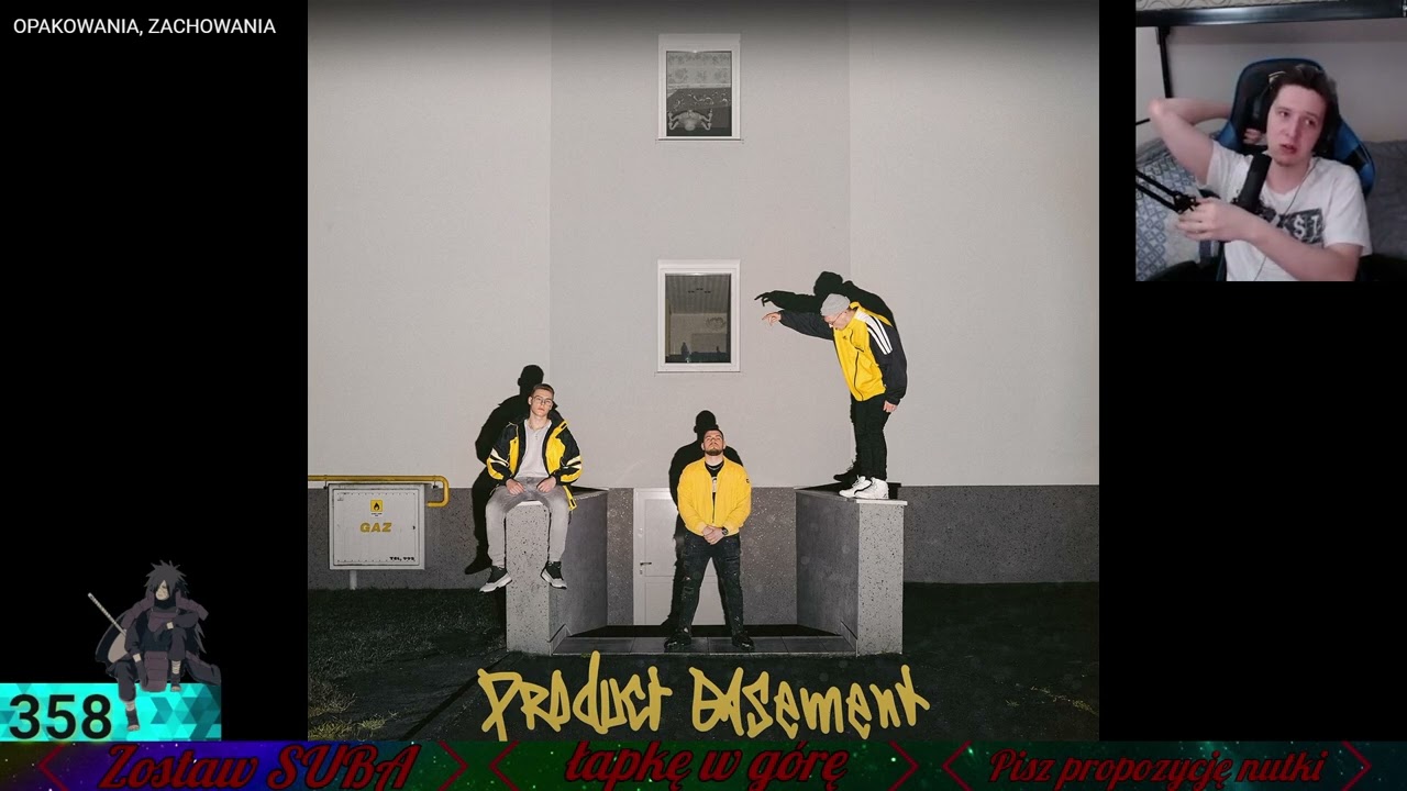 Odsłuch Albumu PRODUCT BASEMENT (7/8) OsaKa x Adrian Forest x Cheez - OPAKOWANIA, ZACHOWANIA