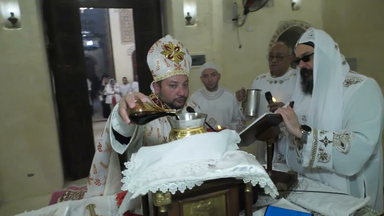 صلاه  القداس الالهى لاستلام الذبيحه (للقس مارك القمص سرجيوس )  يوم السبت 10 / 1 / 2026