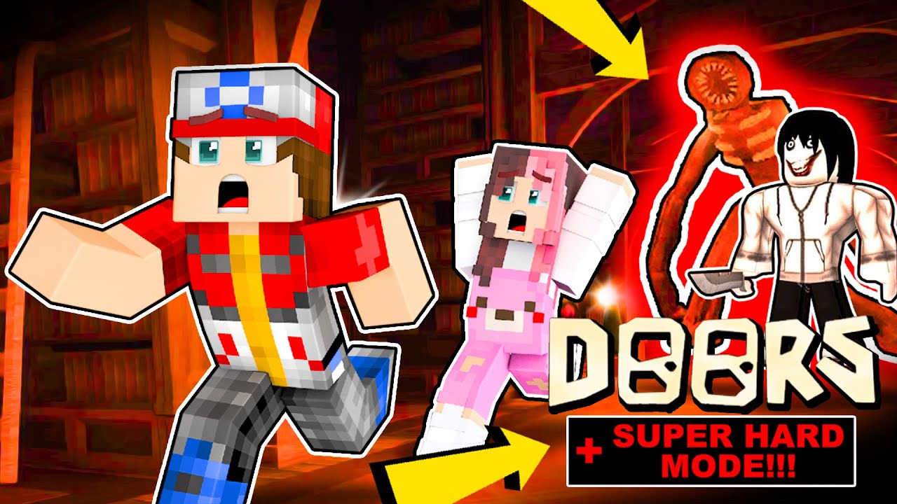 PRÓBUJĘ za PIERWSZYM RAZEM PRZEJŚĆ *WSZYSTKIE 100 DRZWI* w ROBLOX DOORS ( Super Hard Mode! )