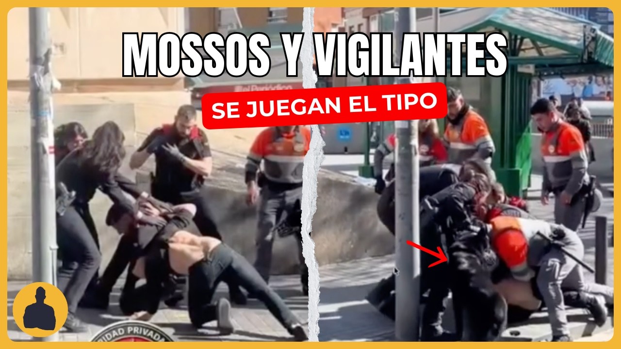 Una detenci&oacute;n colaborativa: mossos y vigilantes | No todos los polic&iacute;as son iguales