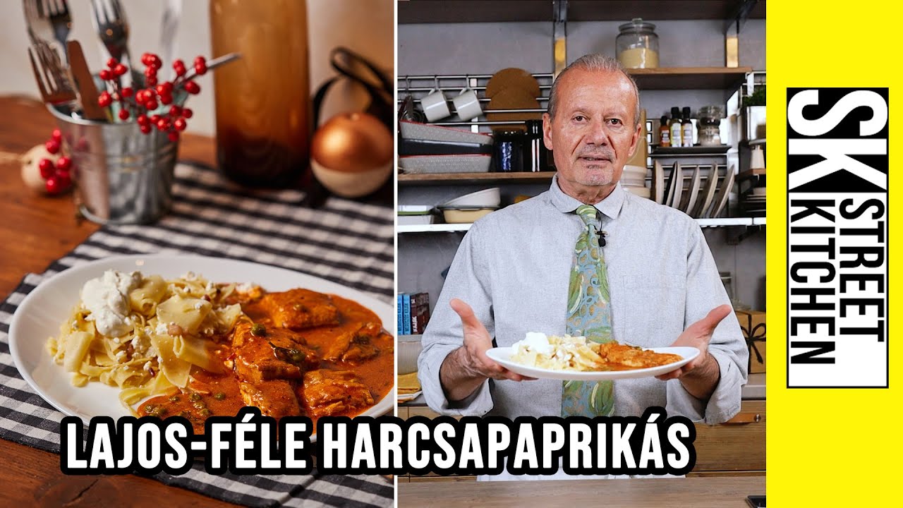 Lajos-féle HARCSAPAPRIKÁS 🎣🎄