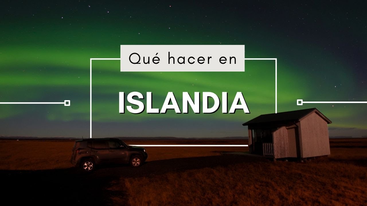 Que hacer en Islandia  | Auroras boreales, glaciares, cascadas, golden circle.