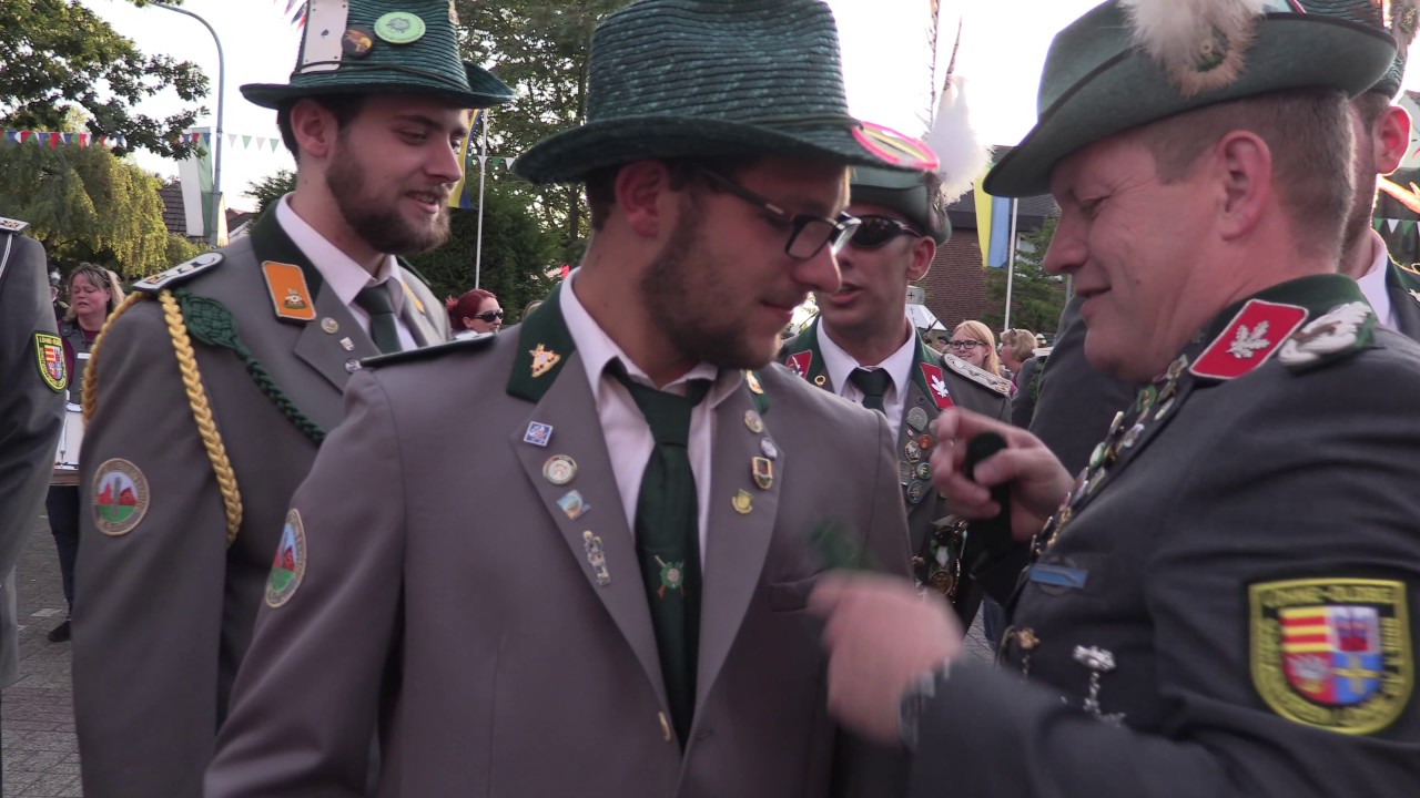 Schützenfest Lohne 2017 - VI. Bataillon - Beförderungen