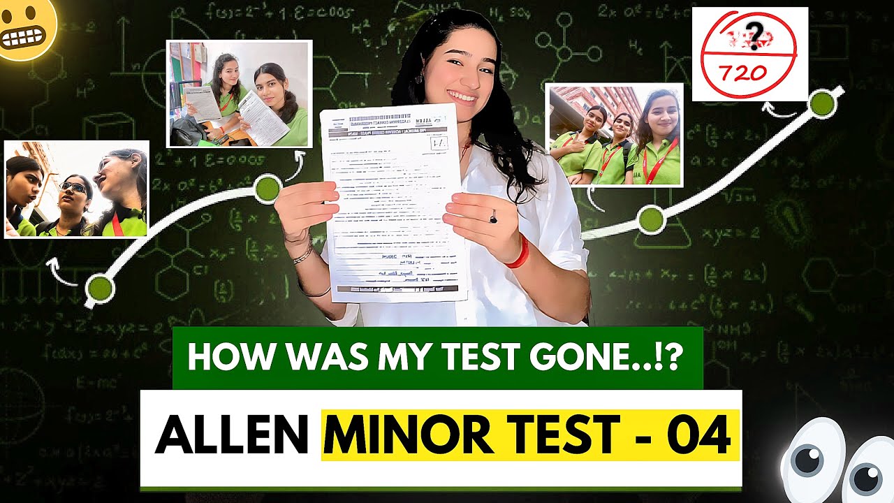 ✨Revision, Test & Achievers’ Session ✨ | Kota NEET Aspirant Vlog || ALLEN KOTA 