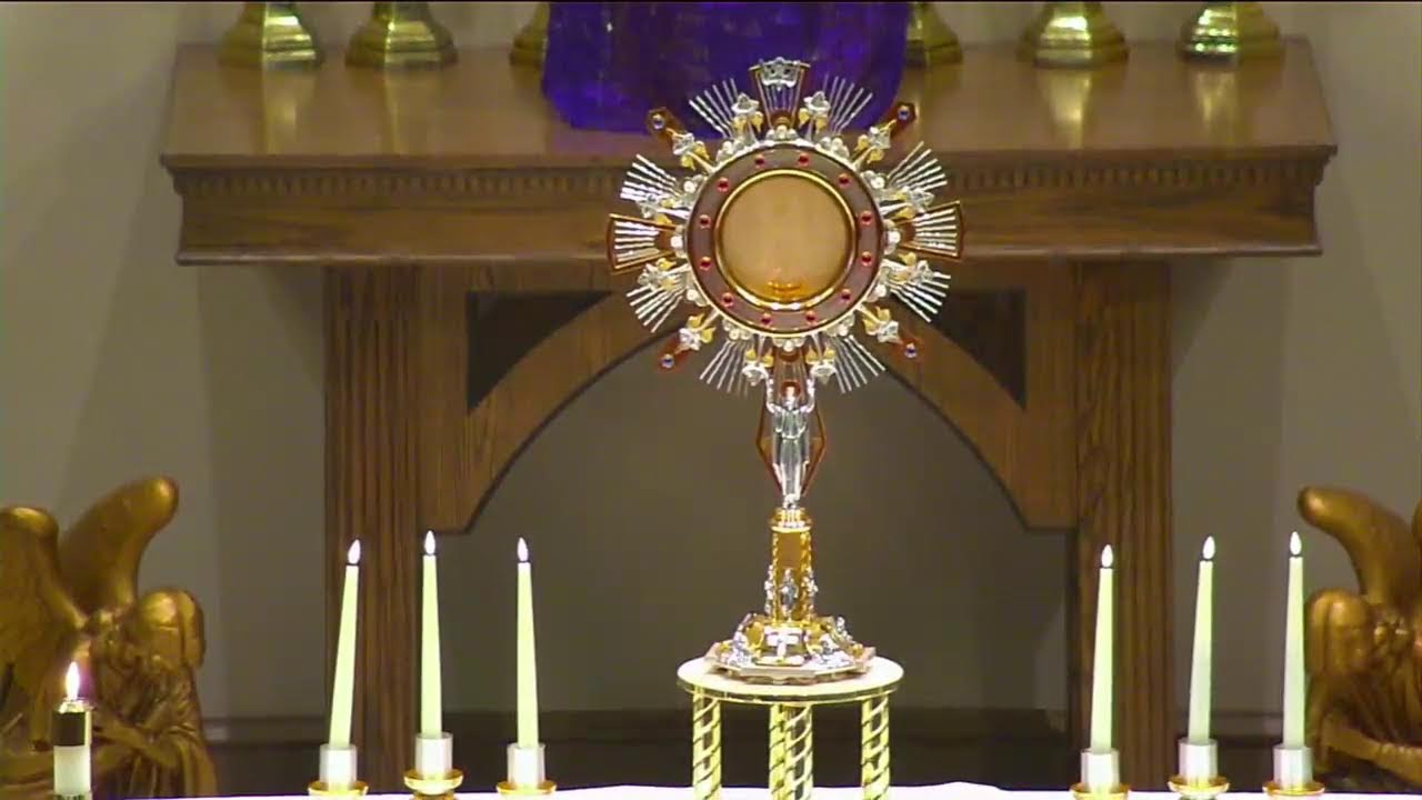 February 26, 2026- Thursday of the First Week of Lent & Eucharist Adoration