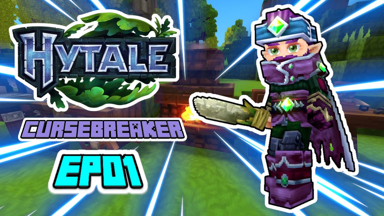 EP 01 - Hytale Cursebreaker Showcase! Hytale Character Customization and Server Fix @ 15:11