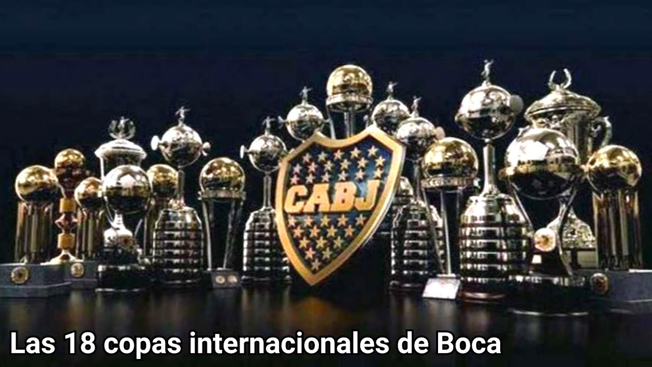 Todas las copas internacionales que ganó Boca | Los 18 títulos de Conmebol