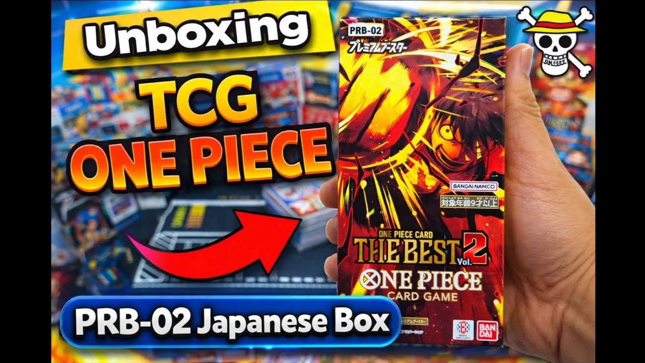 Unboxing PRB-02 Japanese Box, TCG One Piece. Akankah kartu manga akan keluar?!