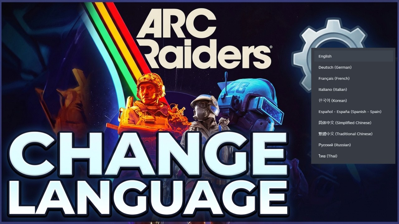 ARC Raiders — Как изменить язык