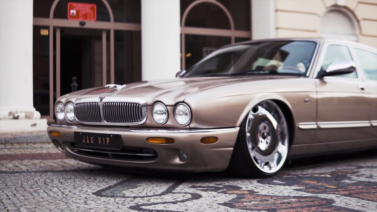 Bagged Jaguar XJ8 x308 - on airRIDE-System.pl airsuspension