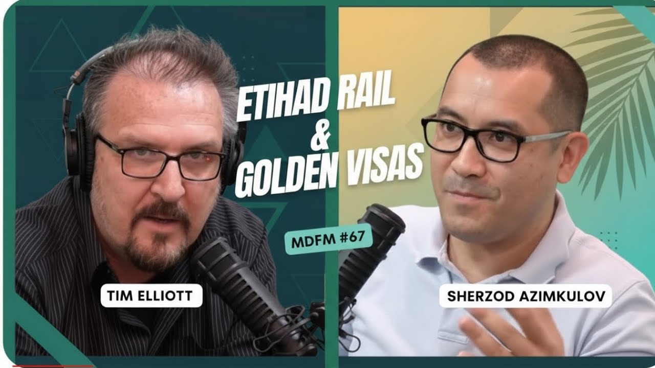 Недвижимость Дубая: влияние Etihad Rail и Golden Visa | Экспертный анализ