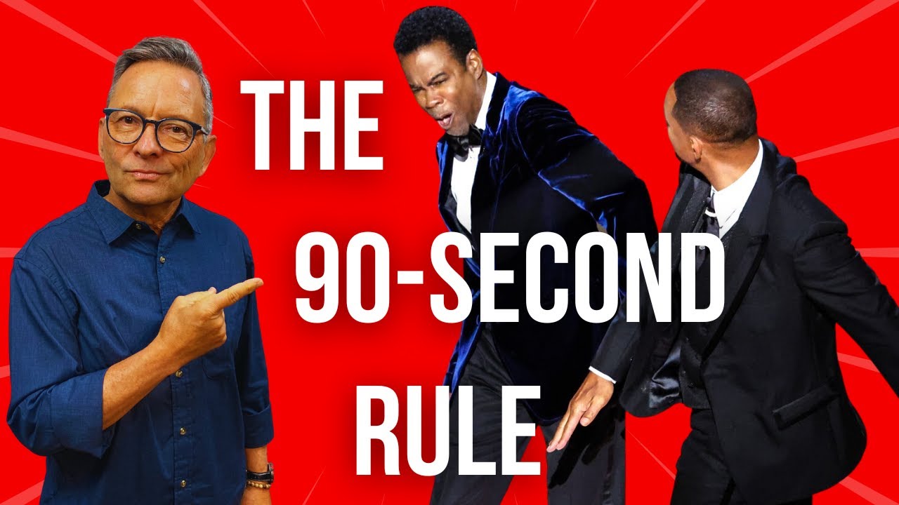 Will Smith's Apology and the 90-second Rule to Control Your Emotions