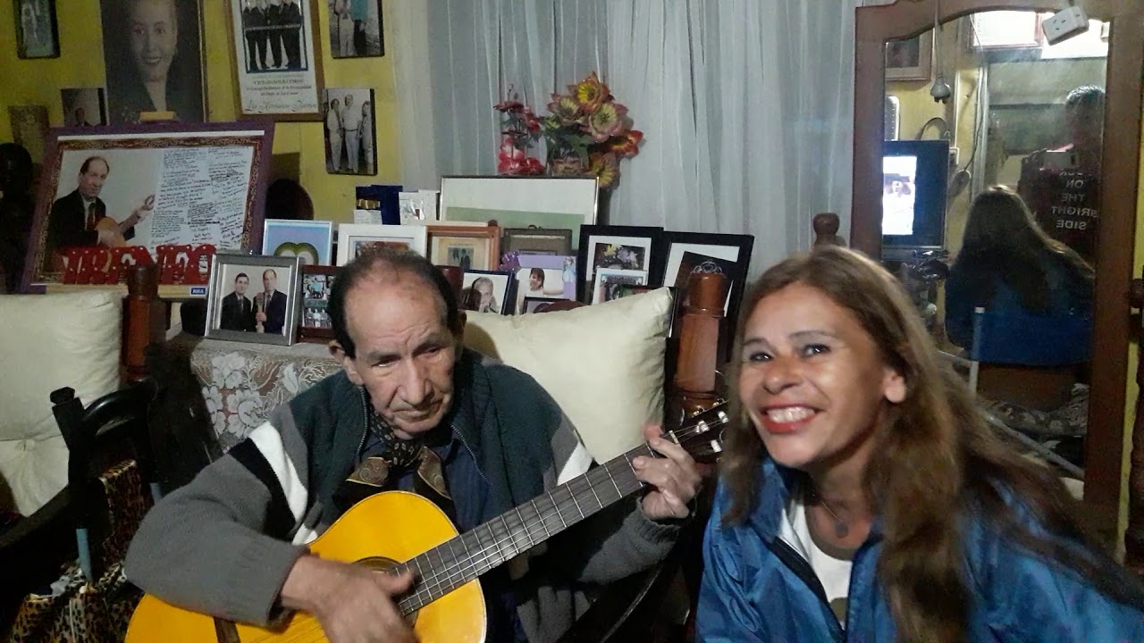 IRENEO Barrios y su sobrina diony