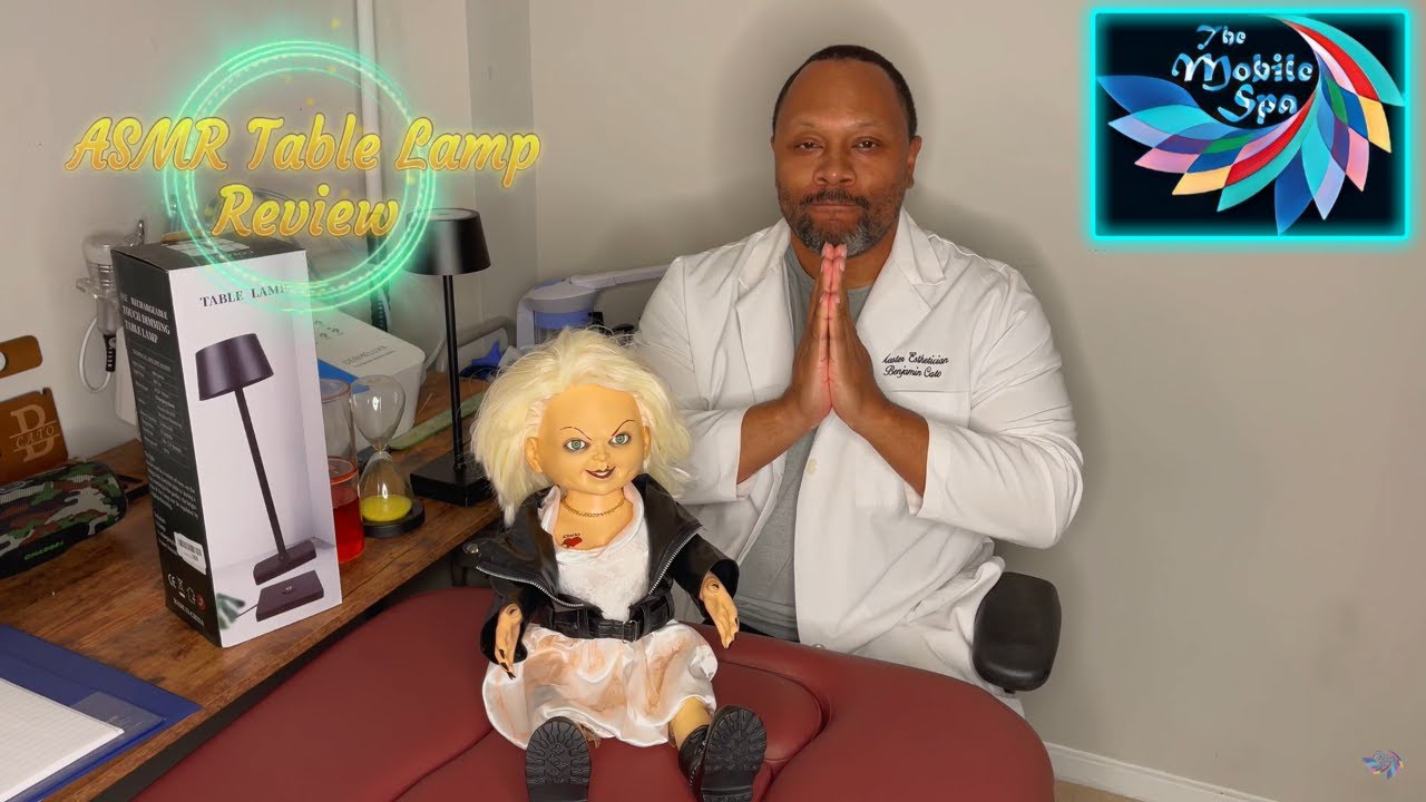 COOLEST Lamp For Your ROOM That's Worth Buying | Amhshkou Rechargeable led Cordless Table Lamp Pt. 1