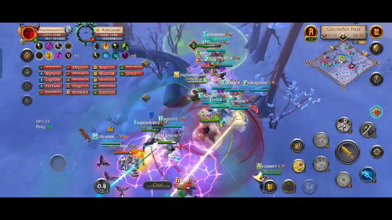 eRa Empire vs Nemo Nemo | castle defend | healer pov |