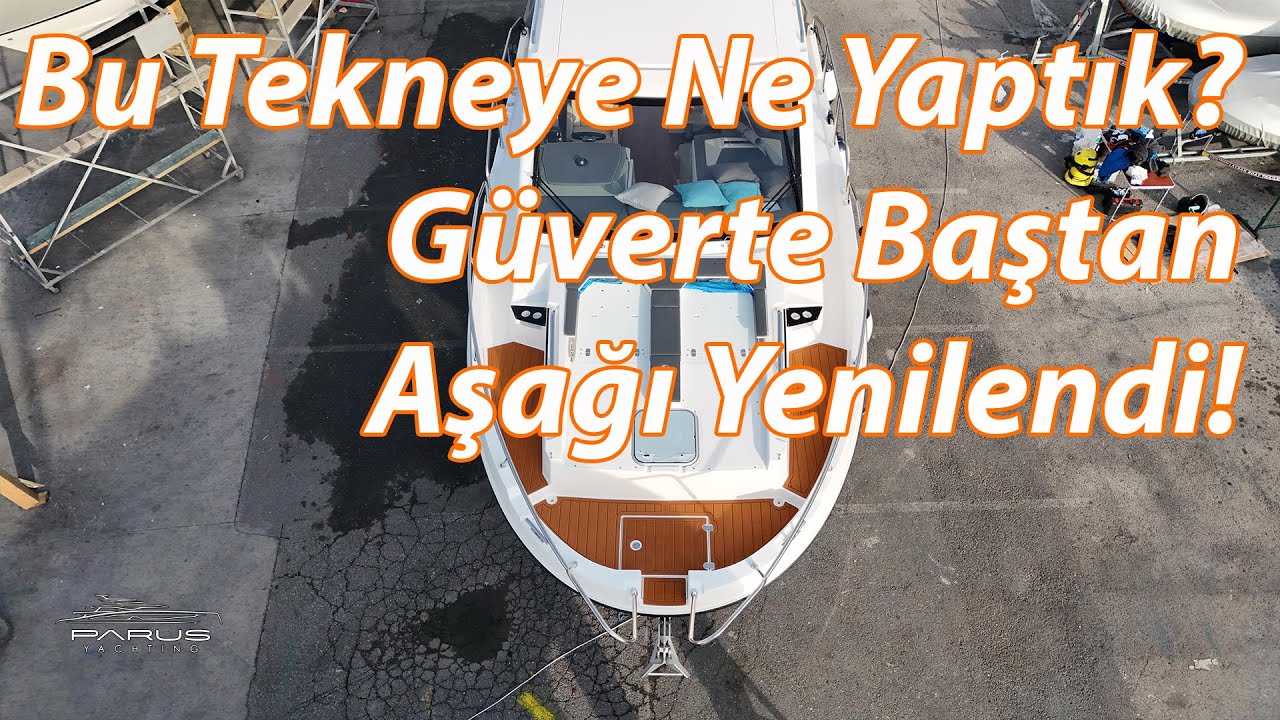Karnic S37 EVA Güverte Kaplama / Suni Tik Uygulama