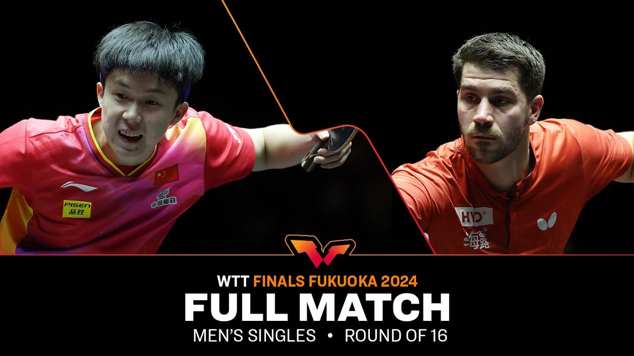 FULL MATCH | Wang Chuqin vs Patrick Franziska | MS R16 | #WTTFukuoka 2024