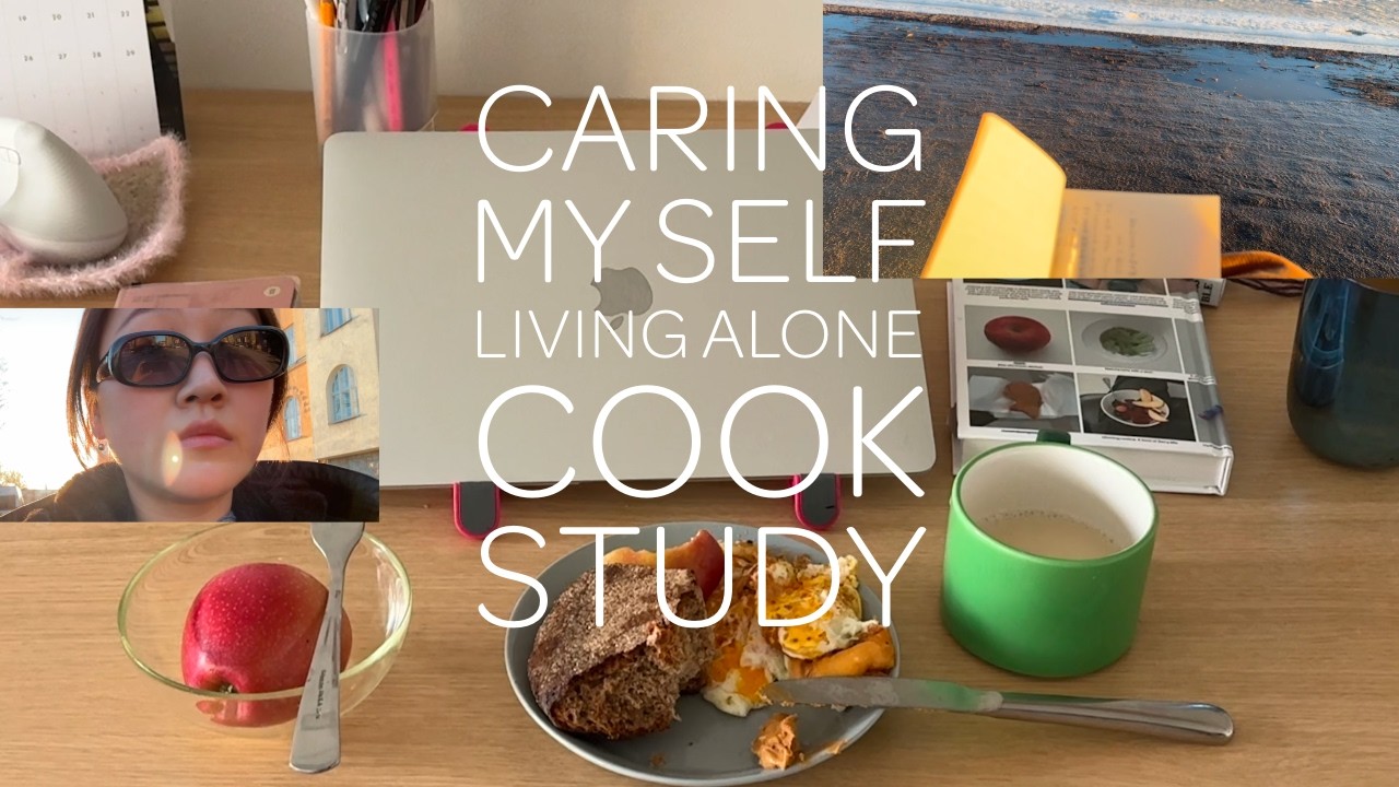 healthy life routine and studying