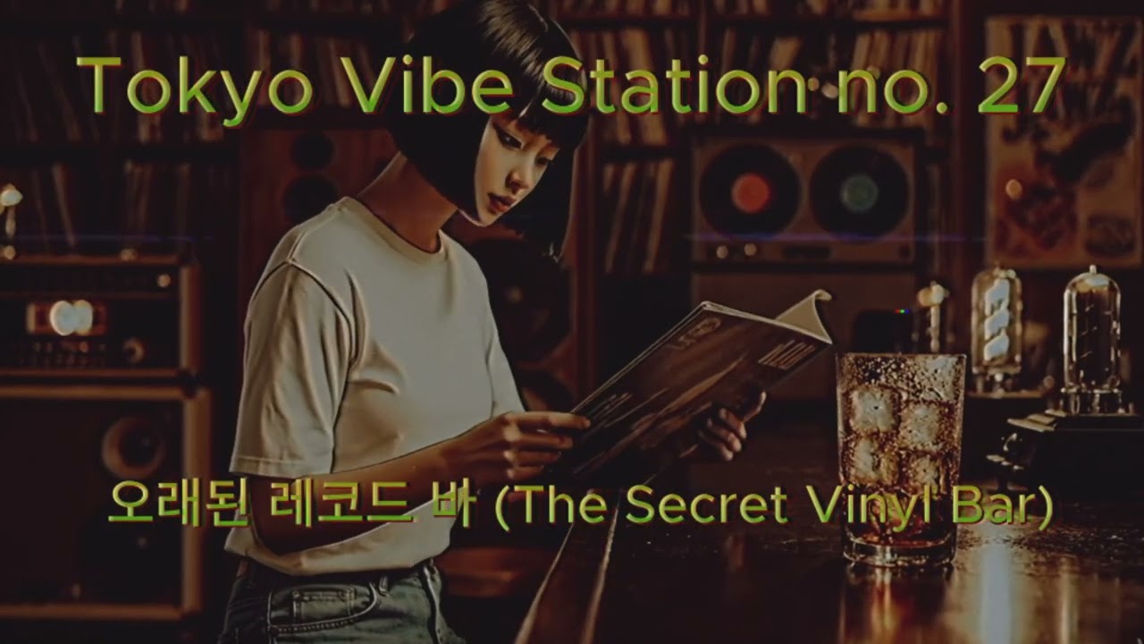 The Secret Vinyl Bar 🥃🎷 (오래된 레코드 바 | 혼술하며 듣기 좋은 재즈 힙합 & 빈티지 소울, 금요일 밤의 위로)