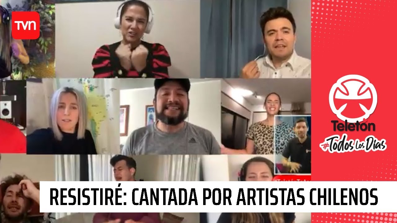 Resistir&eacute;: La emotiva versi&oacute;n de m&uacute;sicos chilenos que se unieron | Telet&oacute;n 2020
