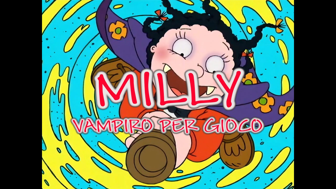 MILLY, VAMPIRO PER GIOCO - CRISTINA D'AVENA - videosigla OP/ED vox lead senza cori