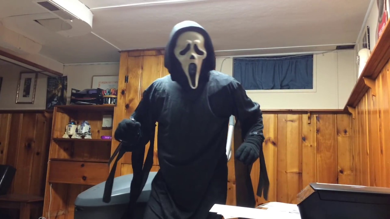 Unboxing Custom Scream 1 Ghostface Robe + New Costume Test