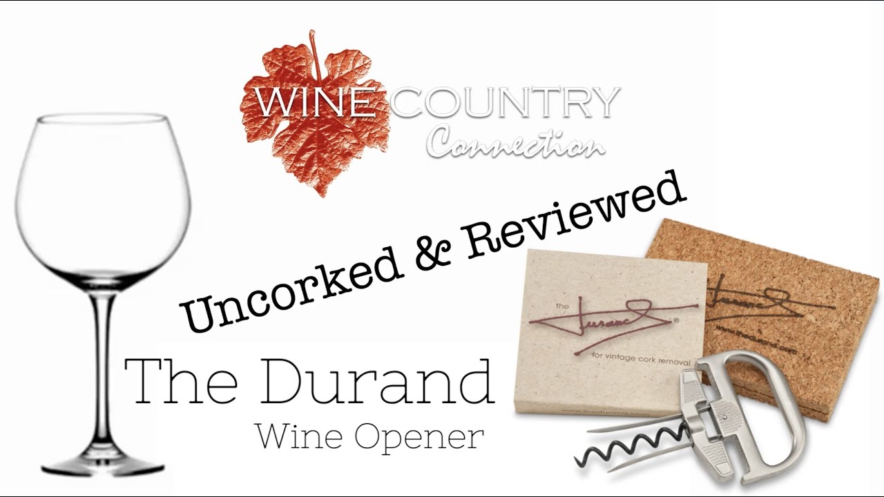 How to Use THE DURAND Corkscrew for Vintage Cork Removal by Uncorked & Reviewed