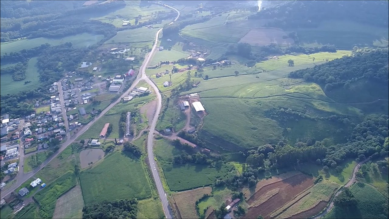 Jabor&aacute; SC - voo com Drone