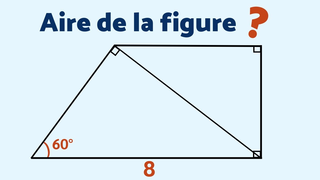 CALCULER L’AIRE DE LA FIGURE ? Quel sera ton chemin ?