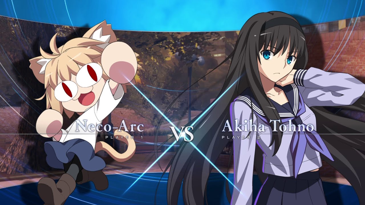 Neco Arc (EX) vs Akiha (EX) 【MELTY BLOOD TYPE LUMINA】