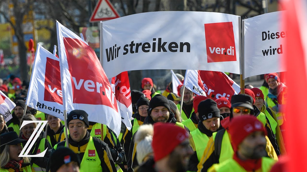 Tarifstreit bei der Deutschen Post: Eindr&uuml;cke und Stimmen aus Frankfurt